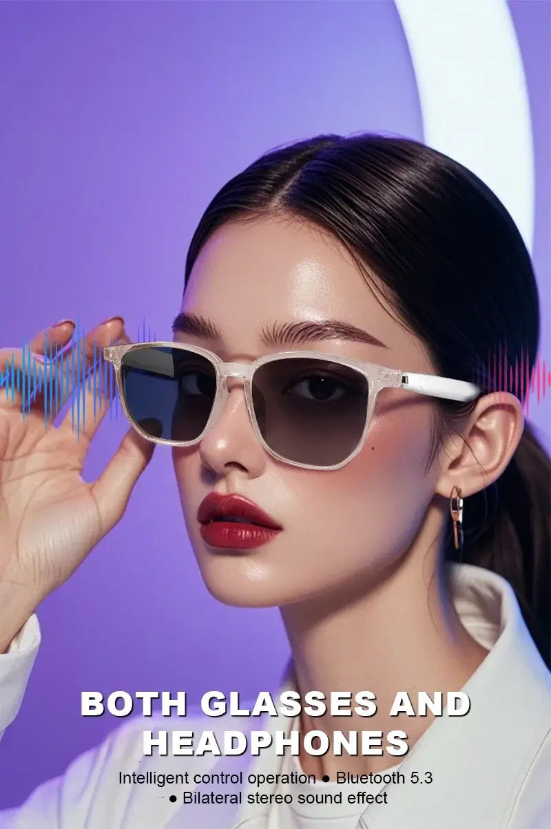 Smart Glasses with Bluetooth Audio