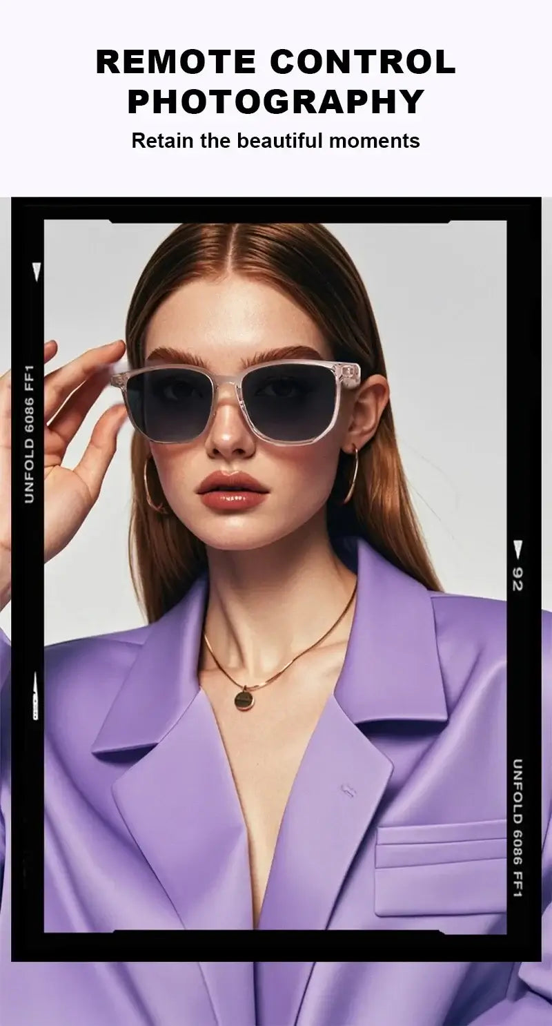 Smart Glasses with Bluetooth Audio