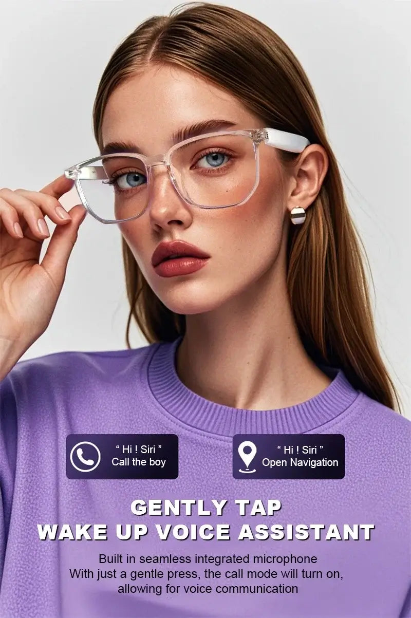 Smart Glasses with Bluetooth Audio